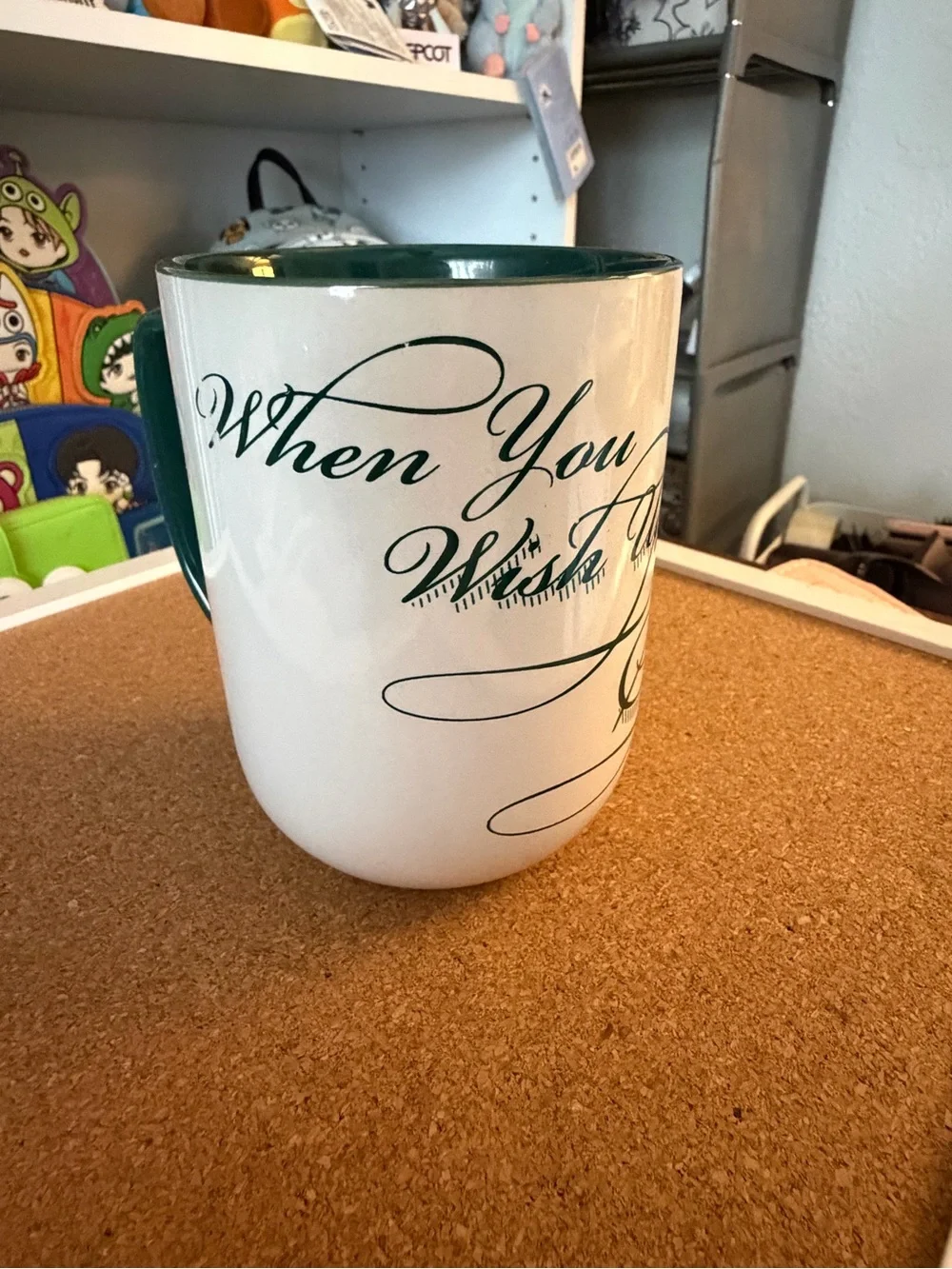 Jiminey Cricket “When you wish upon a star” mug